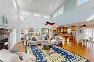 Χώρος καθιστικού στο Shore Bird