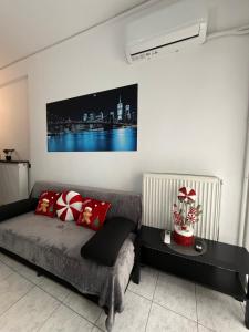 Posezení v ubytování Le Bel Appartement D'Antigoni