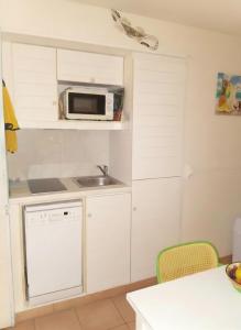 Köök või kööginurk majutusasutuses Studio Saint Vincent 13