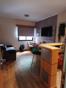 TV a/nebo společenská místnost v ubytování FLAT Confortáve