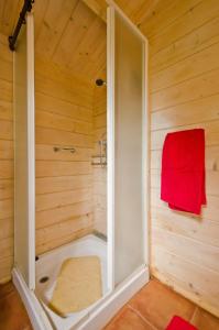 Ένα μπάνιο στο Private Wooden House +17 φωτογραφίες