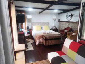 En eller flere senge i et værelse på CASITA NEKAGARDEN