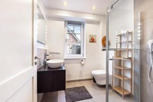 Ένα μπάνιο στο Ferienhaus Treibholz +30 φωτογραφίες