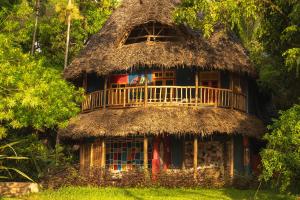 Zahrada ubytování Kaya Imani