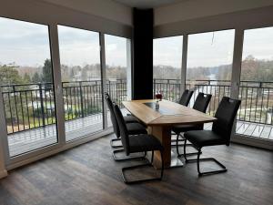 Balkón nebo terasa v ubytování East-Riverside Boardinghouse