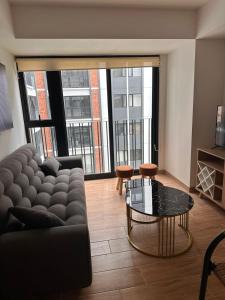 Posezení v ubytování Modern Apartment in Zone 9