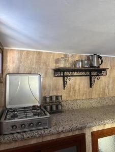 Nhà bếp/bếp nhỏ tại Dar Al Hurra Appartement Andalou Chaouen