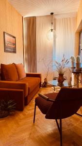 Χώρος καθιστικού στο Sadyba Anastasia