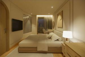 Et tv og/eller underholdning på Peace Home Hotel + 4 billeder