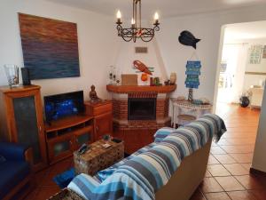 Χώρος καθιστικού στο Marmequer