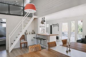 Kuchyň nebo kuchyňský kout v ubytování Stuga på ö / närhet till vatten