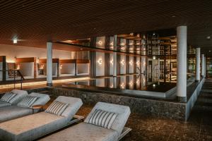 Χώρος καθιστικού στο Bergkristall - Mein Resort im Allgäu