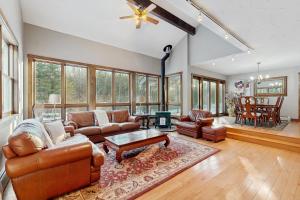 Posezení v ubytování House In The Woods