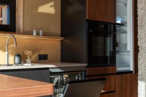 Nhà bếp/bếp nhỏ tại Lodge 53