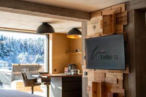 TV/trung tâm giải trí tại Lodge 53