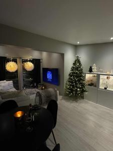 Μια τηλεόραση ή/και κέντρο ψυχαγωγίας στο Penthouse apartment 2 bedrooms 70 m2