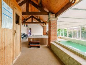 a room with a hot tub in a house at 2 Bed in Newton-on-Rawcliffe 88955 in Newton