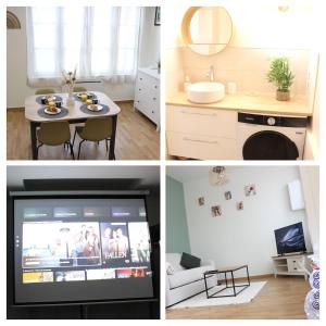 Η κουζίνα ή μικρή κουζίνα στο Le Nid du Château Sully-sur-Loire