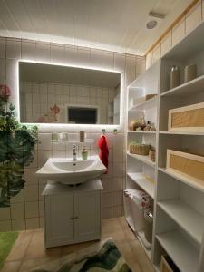 Η κουζίνα ή μικρή κουζίνα στο Gartenblick