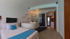 Ένα ή περισσότερα κρεβάτια σε δωμάτιο στο Suite Luna