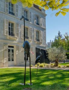 Κήπος έξω από το La nuit au Quai Chambre de luxe PinotNoir