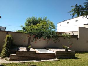 En have udenfor Casa D a 2 - Jacuzzi - Parrilla - Centro de Federación