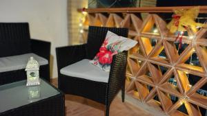 Khu vực ghế ngồi tại Colle al mare 34 - rooms & bike - affittacamere