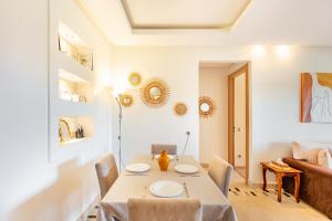 Posezení v ubytování Golf View Escape