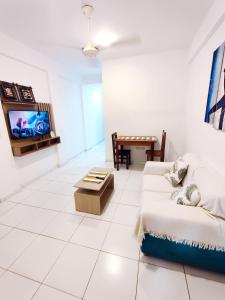 TV a/nebo společenská místnost v ubytování Acogedor departamento en excelente ubicación ENCAR