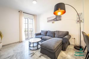 Χώρος καθιστικού στο Apartamento moderno en el centro de Huelva
