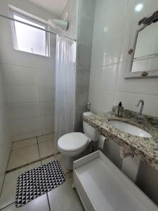 Ένα μπάνιο στο Condomínio Flor de cerejeira