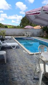 Πισίνα στο ή κοντά στο Chácara do Sossego