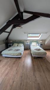 Postel nebo postele na pokoji v ubytování Gîtes chez julie + 16 fotografií