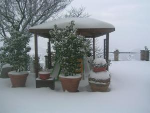 B&B La Terrazza Del Subasio v zimě