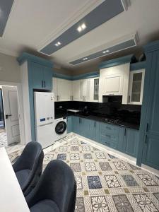 Η κουζίνα ή μικρή κουζίνα στο Mekhtarr Anbar Historical Hotel