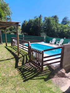 Swimmingpoolen hos eller tæt på Cabañas LAS REARTENSES