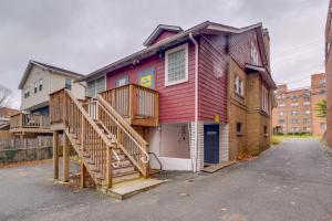 Budova, kde se apartmán nachází