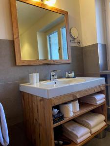 Koupelna v ubytování Sonnhof Apartments Tegernsee - zentral und perfekt für Urlaub & Arbeit