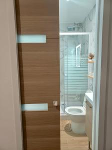 Ένα μπάνιο στο Studio Luz