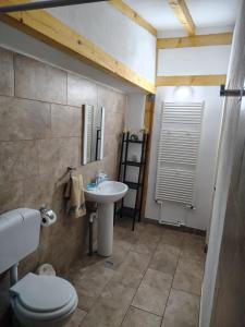 Et badeværelse på La Mircică