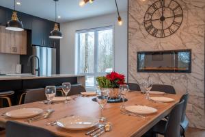 Køkken eller tekøkken på Le Birdie spa et sauna + 57 billeder