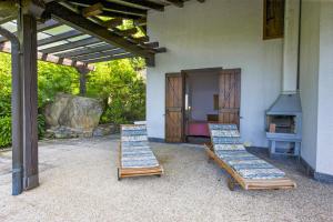 Zahrada ubytování Casa Ornella