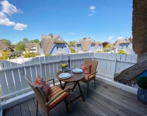 Balkón nebo terasa v ubytování Wellness-Residenz Wohnung 12