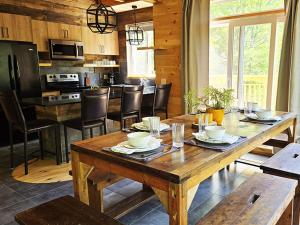 Η κουζίνα ή μικρή κουζίνα στο L'Appartement du Pavillon - Rafting Momentum