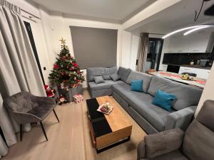 Khu vực ghế ngồi tại Arachova Villa Paris