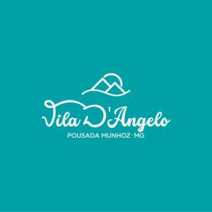 Et logo, certifikat, skilt eller en pris der bliver vist frem på Vila D'Angelo