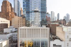 Nespecifikovaný výhled na destinaci Brooklyn nebo výhled na město při pohledu z apartmánu