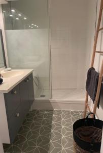 Koupelna v ubytování Les Trinitaires