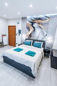 Ένα ή περισσότερα κρεβάτια σε δωμάτιο στο Sapfo