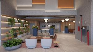 Et opholdsområde på Novotel Uberlândia